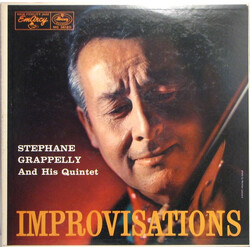 Stéphane Grappelli Quintet Improvisations Vinyl LP USED