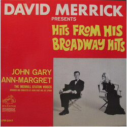 David Merrick (2) / John Gary / Ann Margret David Merrick Presents Hits From His Broadway Hits Vinyl LP USED