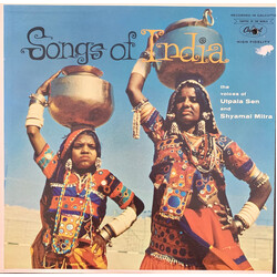 Utpala Sen / Shyamal Mitra Songs Of India (The Voices Of Utpala Sen And Shyamal Mitra) Vinyl LP USED