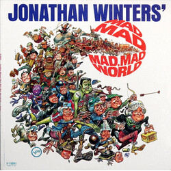 Jonathan Winters Jonathan Winters' Mad, Mad, Mad, Mad World Vinyl LP USED