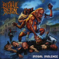 Pitiful Reign Visual Violence Vinyl LP USED