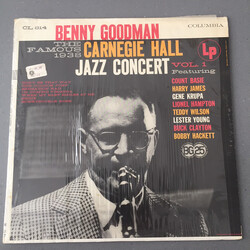 Benny Goodman The Famous 1938 Carnegie Hall Jazz Concert (Vol. 1) Vinyl LP USED