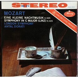 Wolfgang Amadeus Mozart / The London Symphony Orchestra / Antal Dorati Eine Kleine Nachtmusik K. 525 / Symphony In C Major (Linz) K.425 Vinyl LP USED