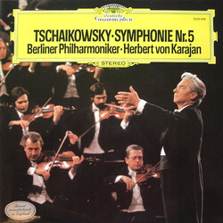 Pyotr Ilyich Tchaikovsky / Berliner Philharmoniker / Herbert von Karajan Symphonie Nr. 5 Vinyl LP USED