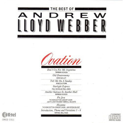 Andrew Lloyd Webber Ovation - The Best Of Andrew Lloyd Webber Vinyl LP USED