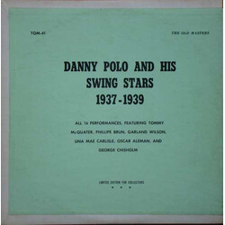 Danny Polo & His Swing Stars 1937 - 1939 Vinyl LP USED