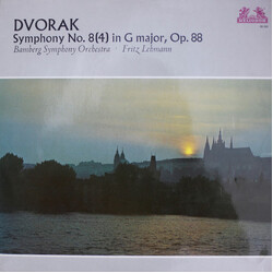 Antonín Dvořák / Bamberger Symphoniker / Fritz Lehmann Symphony No. 8(4) In G Major, Op.88 Vinyl LP USED