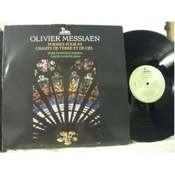 Olivier Messiaen Poemes Pour Mi - Chants De Terre Et De Ciel Vinyl LP USED