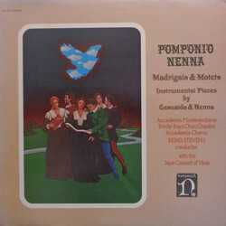 Pomponio Nenna / Carlo Gesualdo / Accademia Monteverdiana / Trinity Boys' Choir / Denis Stevens / The Jaye Consort Madrigals & Motets - Instrumental P