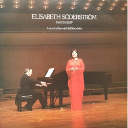 Elisabeth Söderström / Martin Isepp Live At The Berwald Hall Stockholm Vinyl LP USED