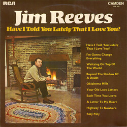 Jim Reeves Have I Told You Lately That I Love You? Vinyl LP USED