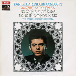 Daniel Barenboim / English Chamber Orchestra Mozart Symphonies: No. 39 In E Flat, K.543; No. 40 G Minor, K.550 Vinyl LP USED