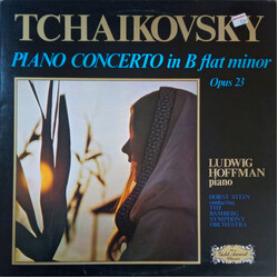 Pyotr Ilyich Tchaikovsky / Ludwig Hoffmann / Horst Stein / Bamberger Symphoniker Piano Concerto In B Flat Minor Opus 23 Vinyl LP USED