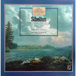 Jean Sibelius / Concertgebouworkest / George Szell / Eduard Van Beinum Symphony No. 2 In D, Opus 43 And Finlandia, Opus 26 Vinyl LP USED