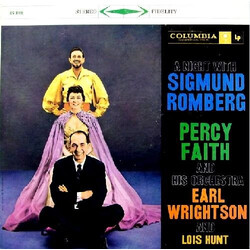 Percy Faith & His Orchestra / Earl Wrightson / Lois Hunt A Night With Sigmund Romberg Vinyl LP USED