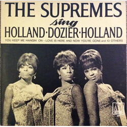 The Supremes The Supremes Sing Holland•Dozier•Holland Vinyl LP USED