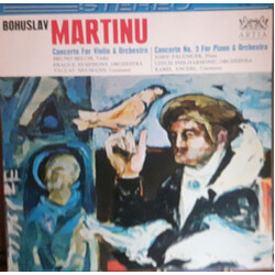 Bohuslav Martinů / Bruno Bělčík / The Prague Symphony Orchestra / Václav Neumann / Josef Páleníček / The Czech Philharmonic Orchestra / Karel Ančerl C