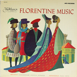 New York Pro Musica / LaNoue Davenport Florentine Music Vinyl LP USED
