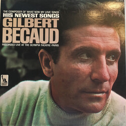 Gilbert Bécaud His Newest Songs Vinyl LP USED