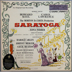 Harold Arlen / Johnny Mercer / Howard Keel / Carol Lawrence / Odette Myrtil / Robert Fryer Saratoga (An Original Cast Recording) Vinyl LP USED