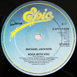 Michael Jackson Rock With You Vinyl USED