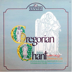 Schola Des Pères Du Saint-Esprit De Chevilly Gregorian Chant - Easter Liturgy / Christmas Cycle Vinyl LP USED