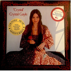 Crystal Gayle Crystal Vinyl LP USED