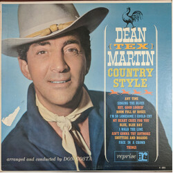 Dean Martin Country Style Vinyl LP USED