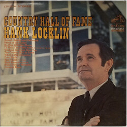 Hank Locklin Country Hall Of Fame Vinyl LP USED