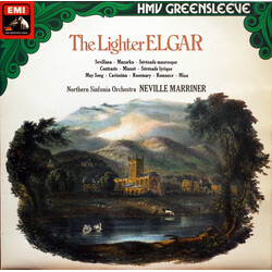 Sir Edward Elgar / Northern Sinfonia / Sir Neville Marriner The Lighter Elgar Vinyl LP USED