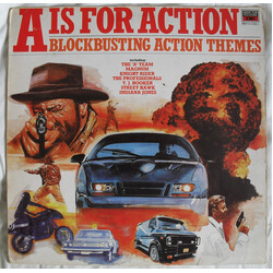 The Power Pack Orchestra A Is For Action • Blockbusting Action Themes Vinyl LP USED