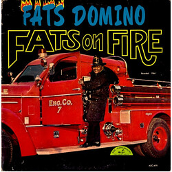 Fats Domino Fats On Fire Vinyl LP USED