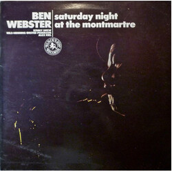 Ben Webster Saturday Night At The Montmartre Vinyl LP USED
