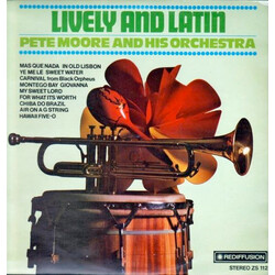 Pete Moore & His Orchestra Lively And Latin Vinyl LP USED