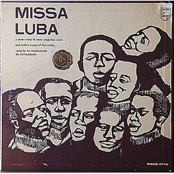 Les Troubadours Du Roi Baudouin Missa Luba Vinyl LP USED