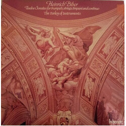 Heinrich Ignaz Franz Biber / The Parley Of Instruments Twelve Sonatas For Trumpets, Strings, Timpani And Continuo Vinyl LP USED