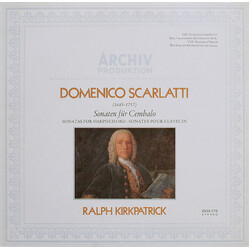 Domenico Scarlatti / Ralph Kirkpatrick Sonaten Für Cembalo Vinyl LP USED