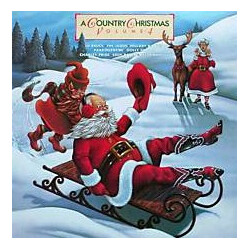 Various A Country Christmas, Volume 4 Vinyl LP USED