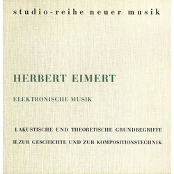 Herbert Eimert Elektronische Musik Vinyl LP USED