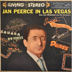 Jan Peerce / Joe Reisman And His Orchestra Jan Peerce In Las Vegas Vinyl LP USED
