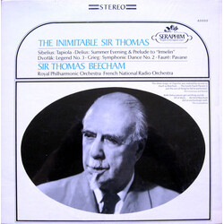 Sir Thomas Beecham / The Royal Philharmonic Orchestra / Orchestre National De France The Inimitable Sir Thomas Vinyl LP USED