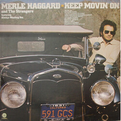 Merle Haggard / The Strangers (5) Keep Movin' On Vinyl LP USED