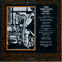 Hubert Jellinek The Virtuoso Harp Vinyl LP USED