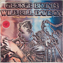 George Brunies And His Jazz Band / Wild Bill Davison And His Commodores Tin Roof Blues Vinyl LP USED