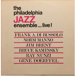 The Philadelphia Jazz Ensemble Live! Vinyl LP USED