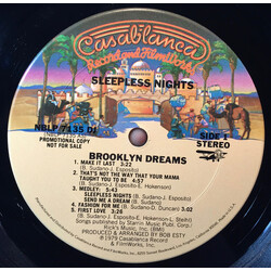 Brooklyn Dreams Sleepless Nights Vinyl LP USED