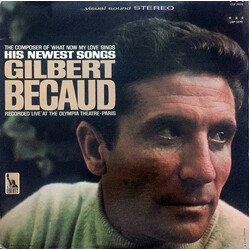 Gilbert Bécaud His Newest Songs Vinyl LP USED