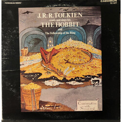 J.R.R. Tolkien Reads and Sings His The Hobbit and The Fellowship of the Ring Vinyl LP USED