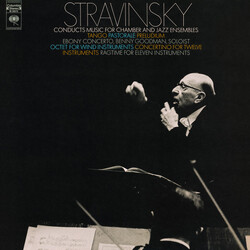 Igor Stravinsky Stravinsky Conducts Music For Chamber And Jazz Ensembles Vinyl LP USED