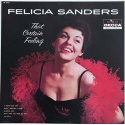 Felicia Sanders That Certain Feeling Vinyl LP USED